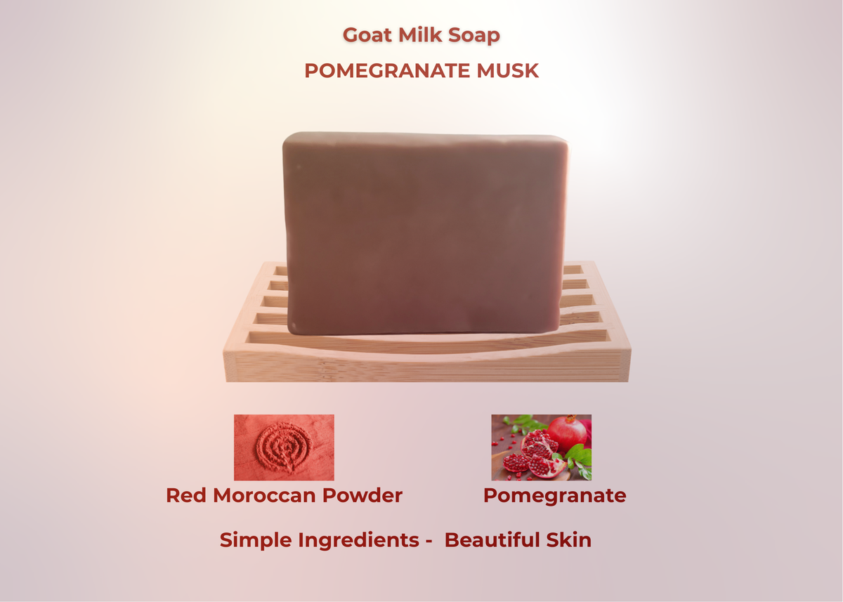 Pomegranate Musk Goat Milk Soap