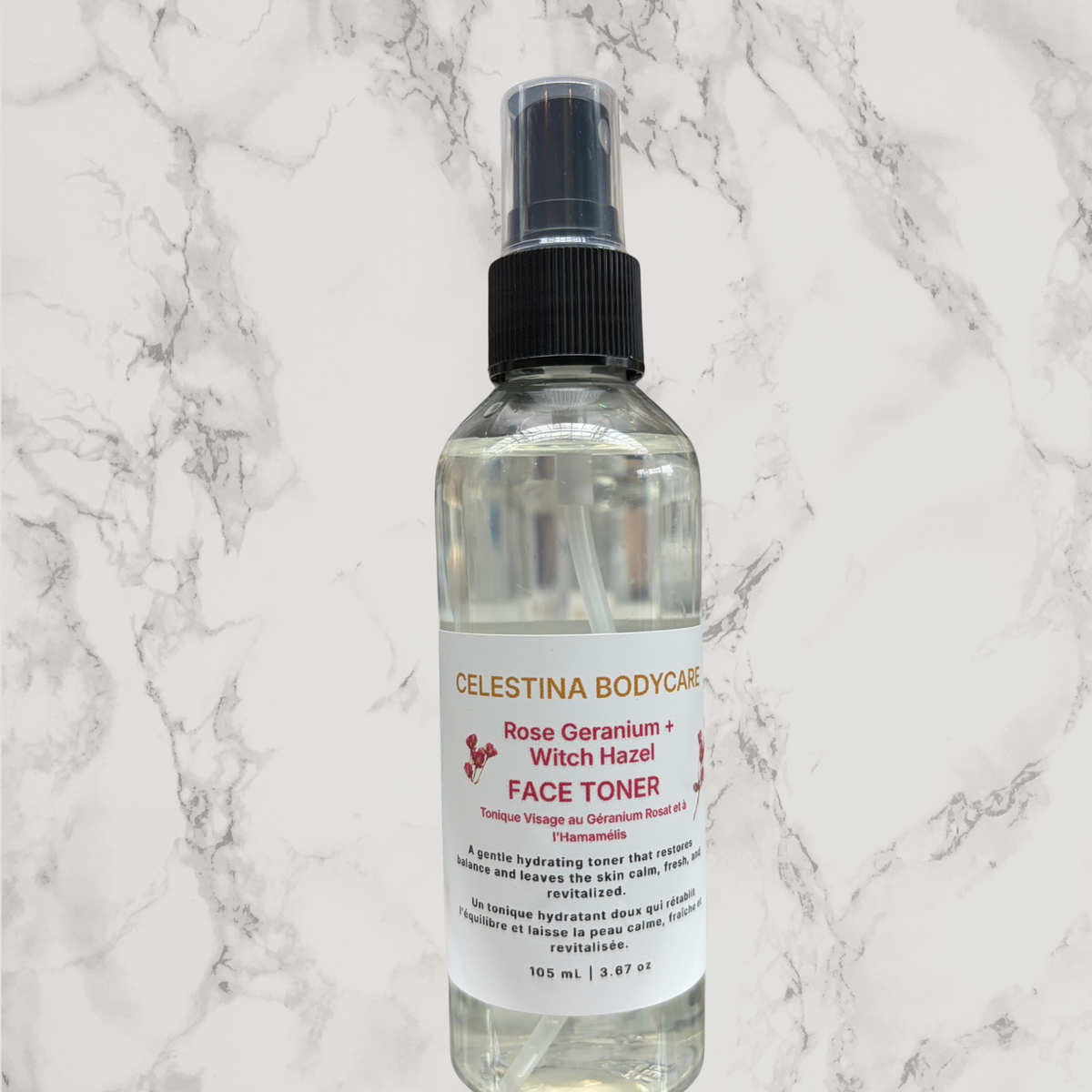 Rose Geranium + Witch Hazel Facial Toner